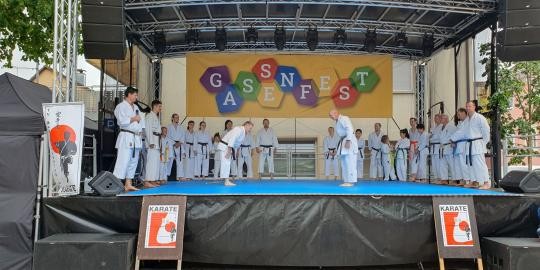 14 - Bühnenprogramm Karatekas TV Bad Mergentheim