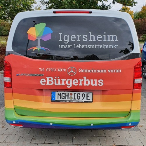 eBürgerbus von hinten