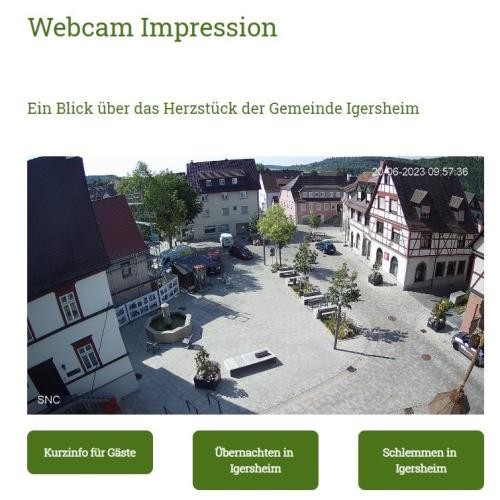 Webcam-Bild auf der Homepage