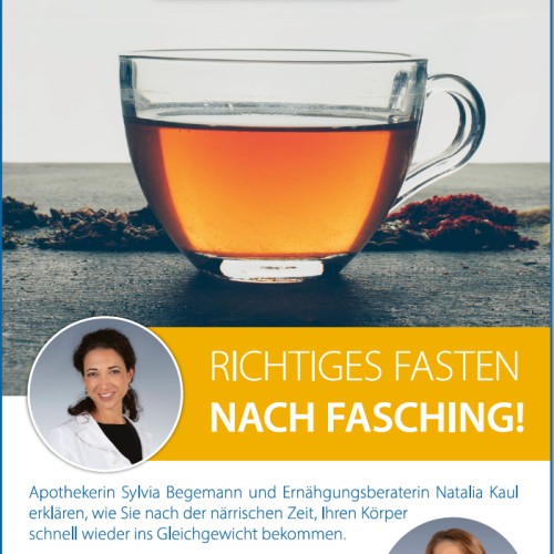 Werbeplakat zum Vortrag