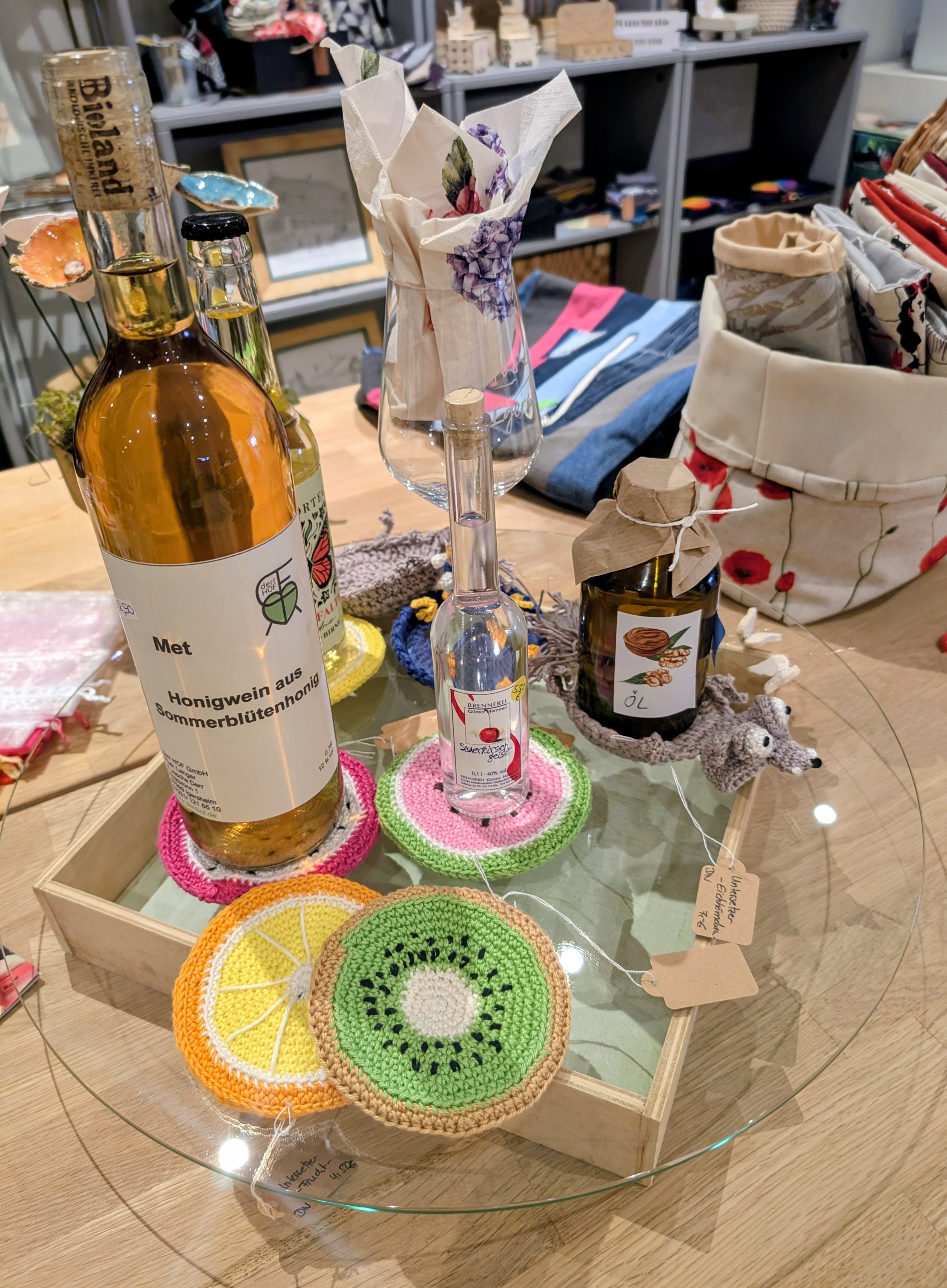 Wein und Spirituosen